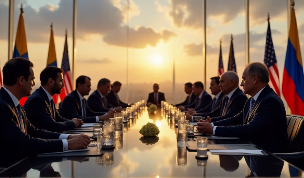 Gespräche über venezolanisches Öl | Symbolbild KI-generiert © 2026 EMH AG JS by Flux